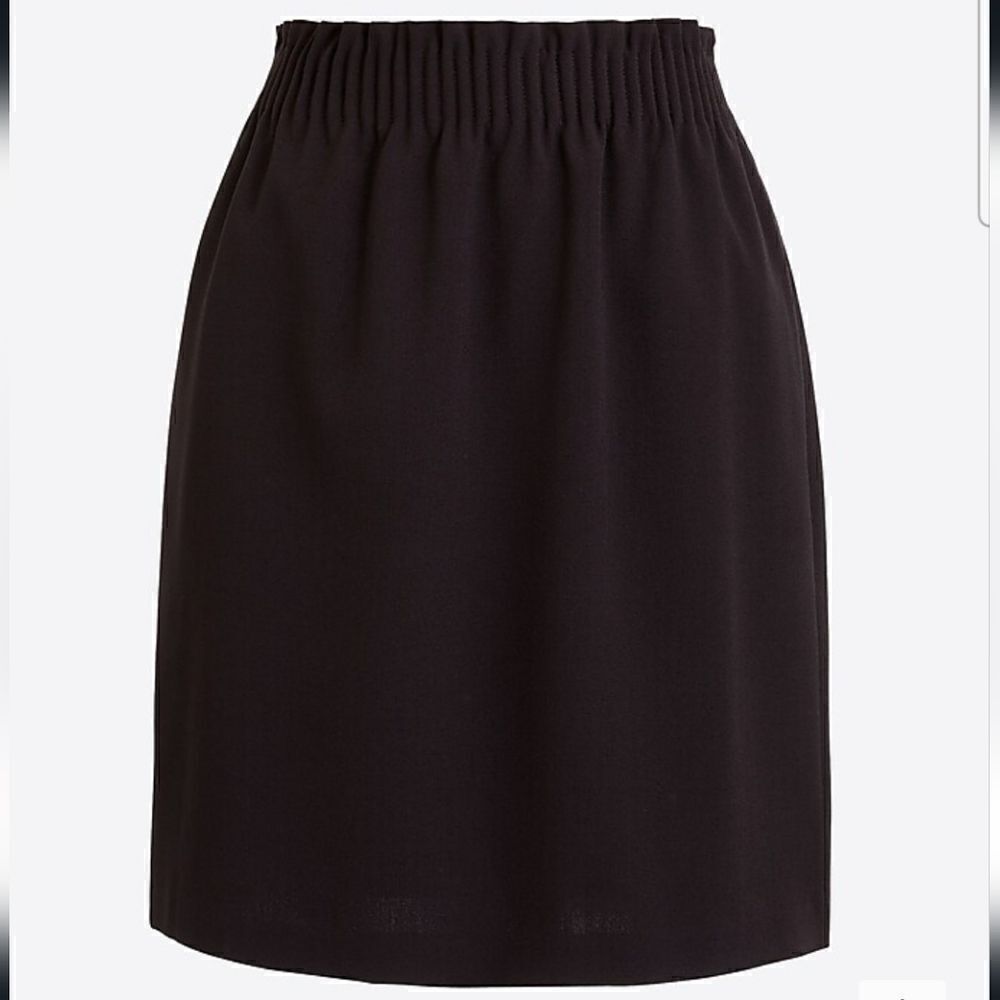 J.Crew Mercantile Sidewalk Skirt in Black Size 12